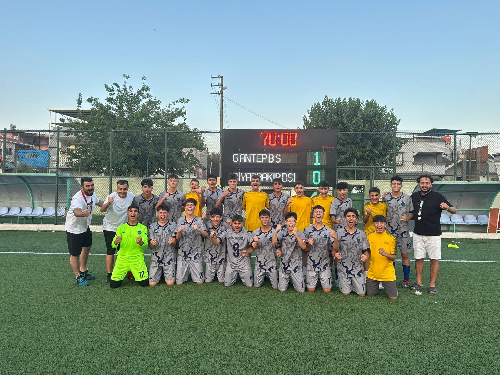 Gaziantep Belediyespor U15 Takımı Türkiye Şampiyonası’nda İlk 8’de!